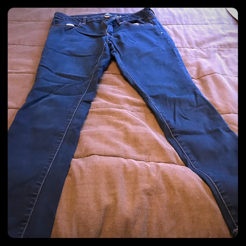 AE superstretch jeggings!